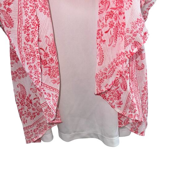 Calvin Klein Bandana Print Swing Regatta Dress Sz 14 NWOT - Picture 4 of 9